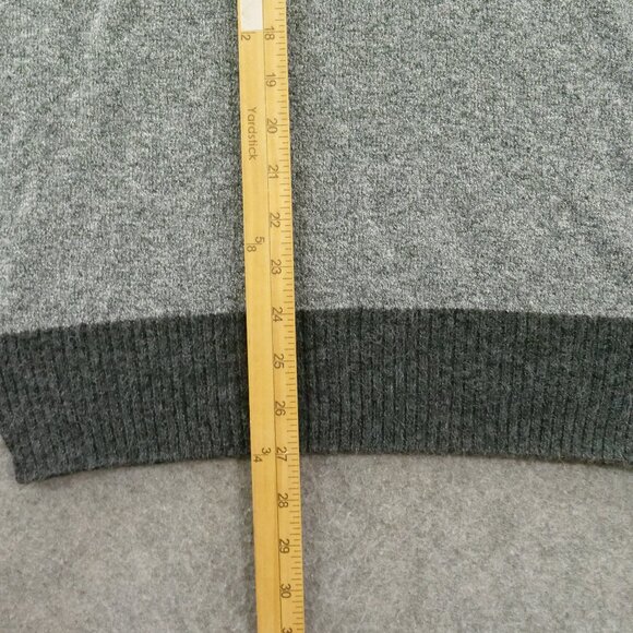 Frederik Anderson Copenhagen Small Gray Knit Pullover Long Sleeve Crew Neck New - Picture 9 of 15